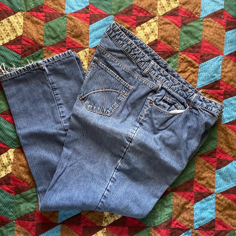 Natural reflections flannel lined jeans.